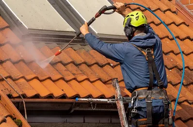 Démoussage et hydrofuge de toiture à Ougney-Douvot